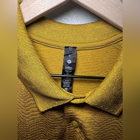 Lululemon Metal Vent Tech Polo 2.0 Large - Picture 7 of 12